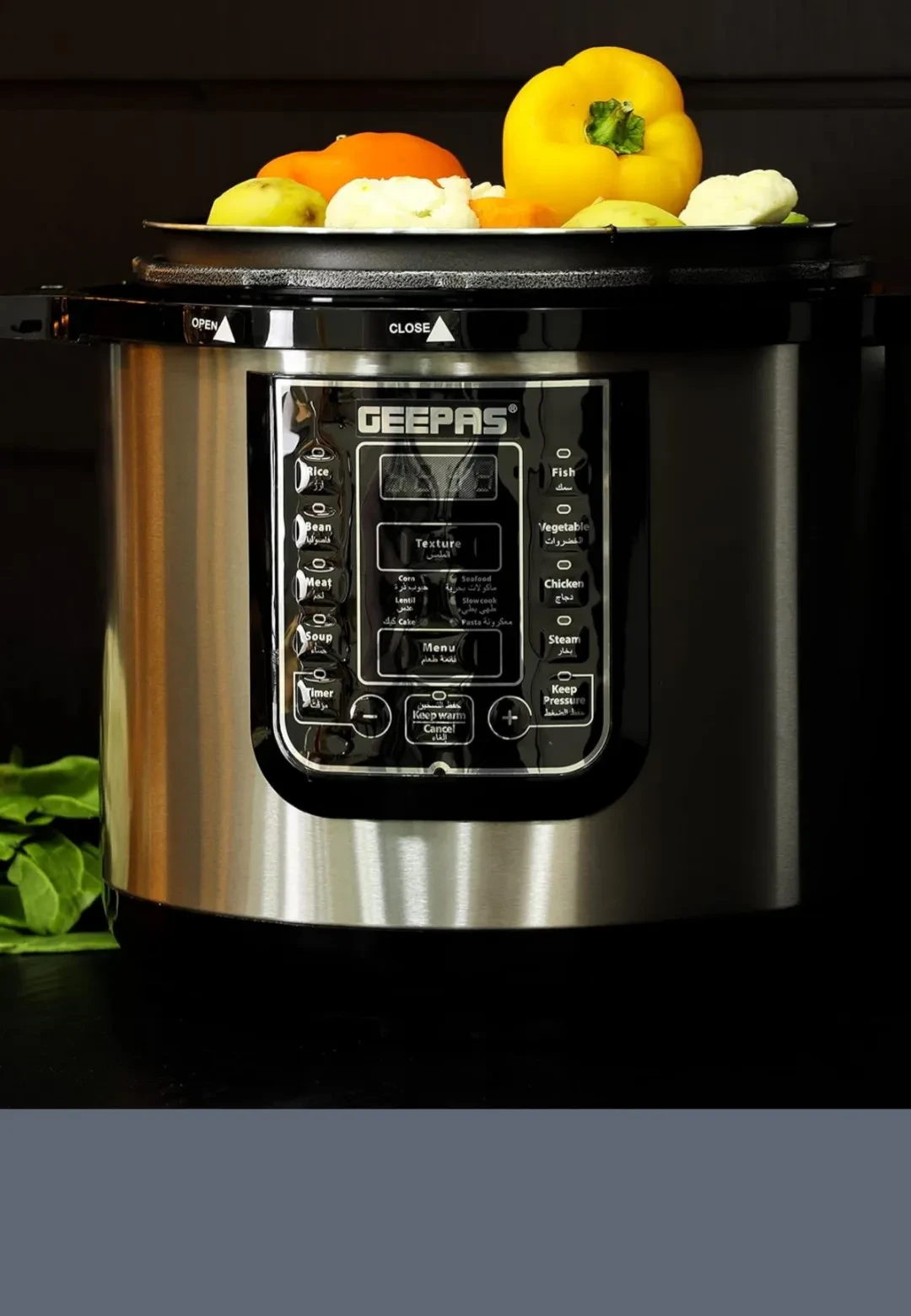 طباخة متعدد جيباس سعة 8 لتر  موديل: GMC35029 - صورة المنتج 7