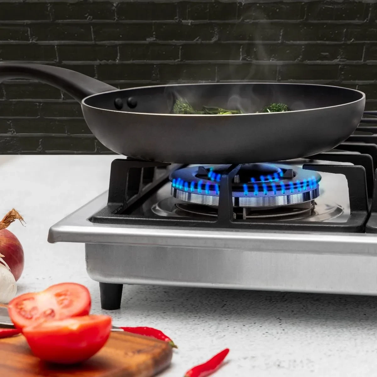 موقد جيباس بلت ان رخام غاز  4 عين :GGC31035 - صورة المنتج 7