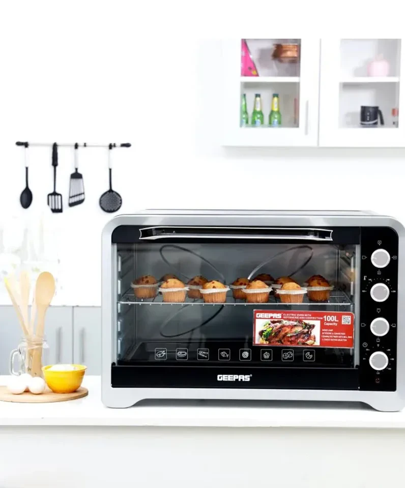 Hover image for فرن كهربائي جيباس سعة 100 لتر موديل: GO4406N