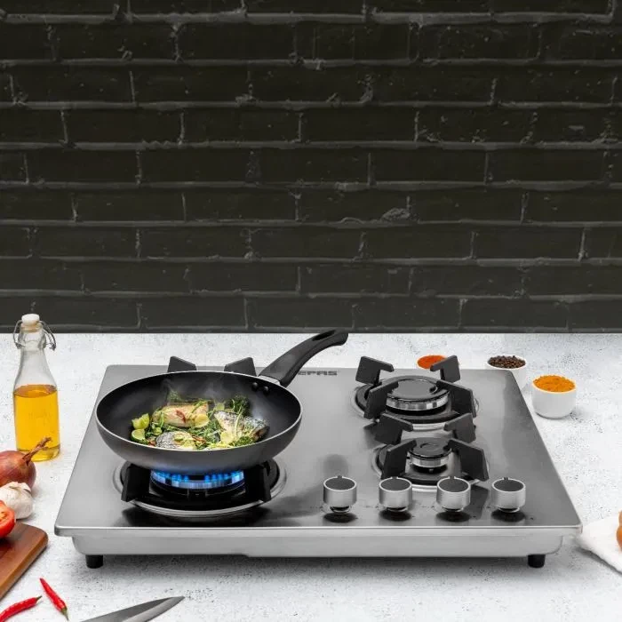 Hover image for موقد جيباس  رخام غاز  4 عين :GGC31026