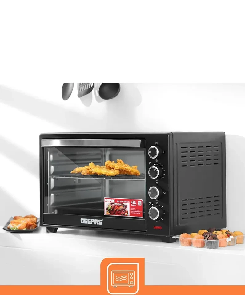 Hover image for فرن كهربائي جيباس  سعة 48 لتر موديل : GO4451N