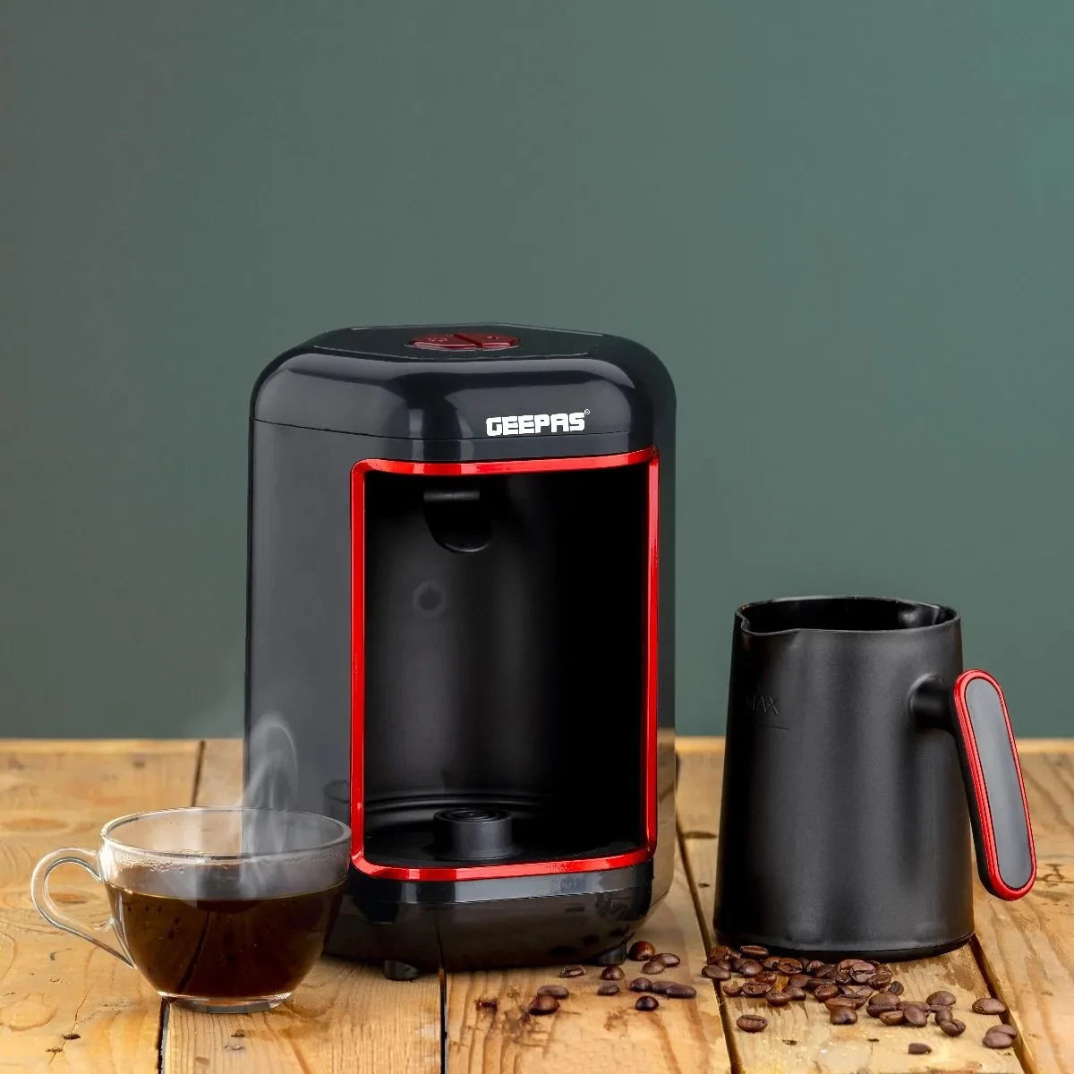 ماكينة صنع القهوة التركية جيباس موديل :GCM41515 - صورة المنتج 3