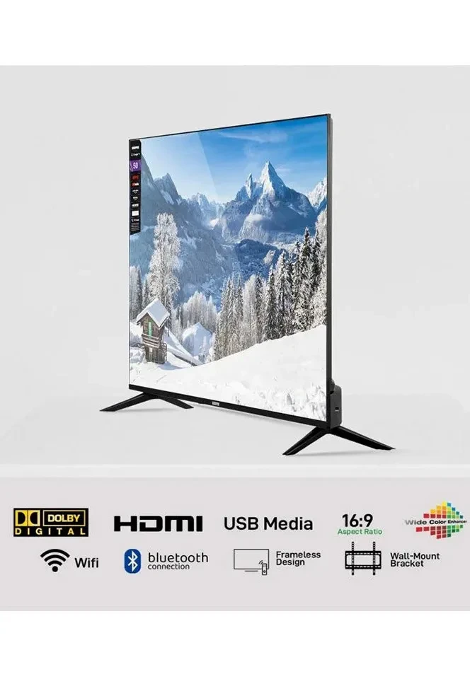 شاشة جيباس مقاس 50 بوصة سمارت جوجل موديل GLED5006SGXHD - صورة المنتج 5