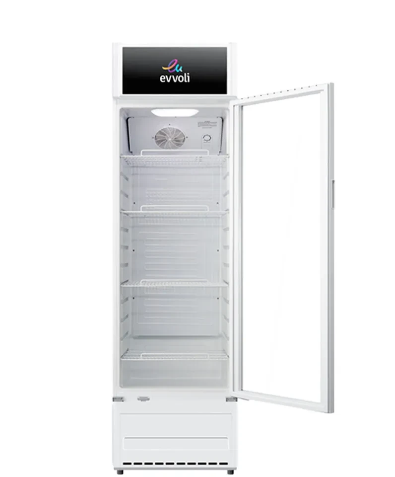 Hover image for ثلاجة عرض باب واحد زجاج من إيفولي بسعة 325 لتر- EVSCM-325W