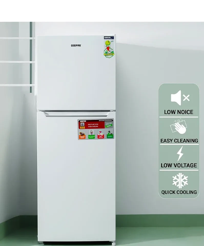 Hover image for ثلاجة وقافي جيباس سعة 270 لتر  موديل : GRF2708WPN-U