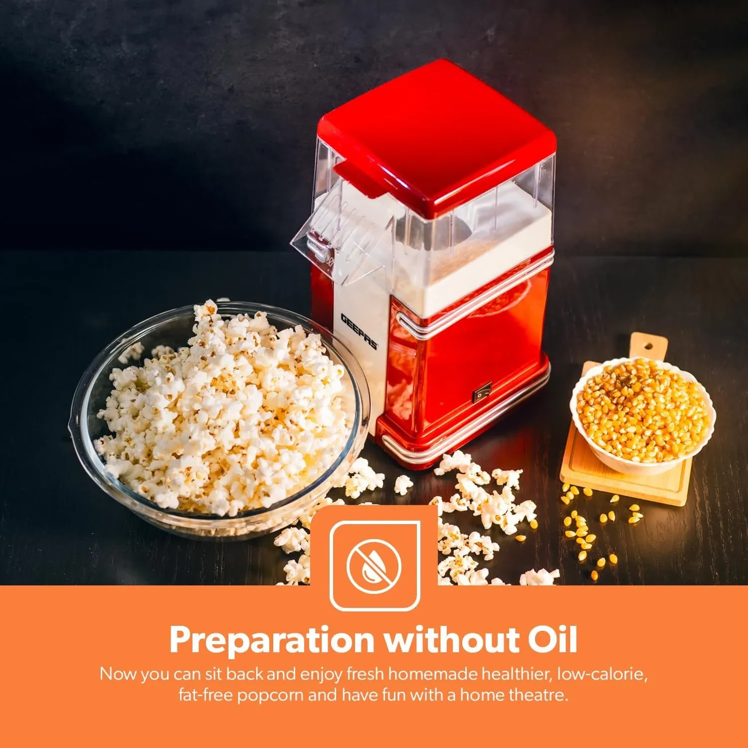 ماكينة  صنع الفشار جيباس موديل:GPM841 - صورة المنتج 6