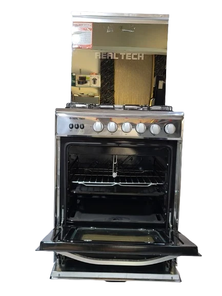 فرن غاز ريال تك 60×60 مدرع استيل 100% مواصفات كاملة – موديل 909 - صورة المنتج 6