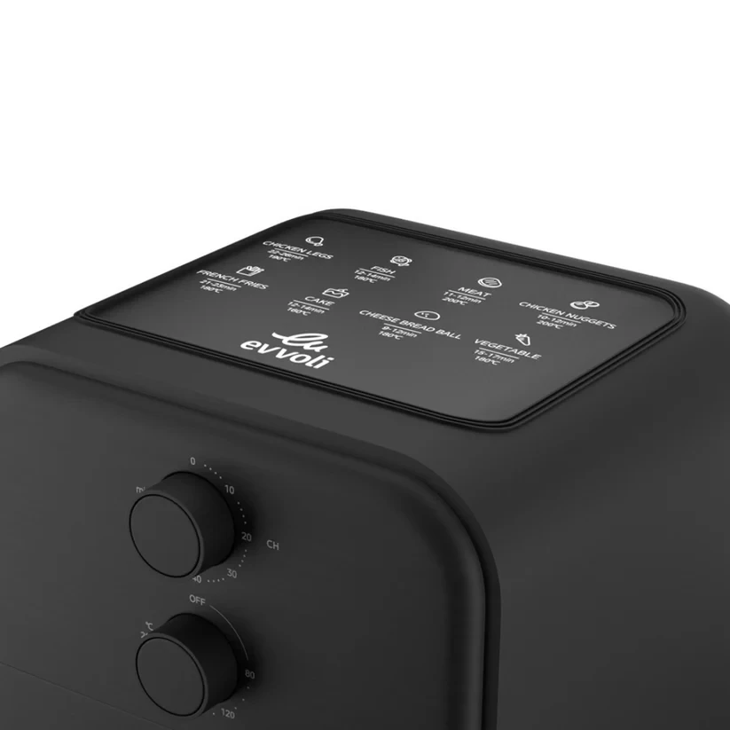 قلاية هوائية رقمية من إيڤولي بسعة 4 لتر EVKA-AF3801B - صورة المنتج 3