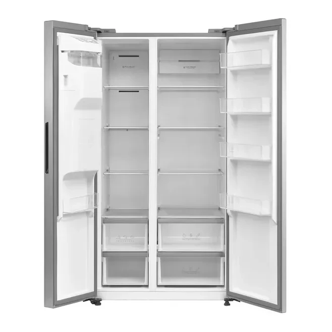 ثلاجة إيفولي بسعة 635 لتر وبابين متقابلين -EVRFM–S635S - صورة المنتج 3